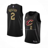 Maillot Cleveland Cavaliers Collin Sexton NO 2 Statement 2022-23 Noir