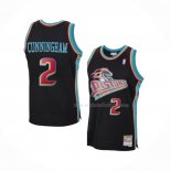 Maillot Detroit Pistons Cade Cunningham NO 2 Hardwood Classics Noir