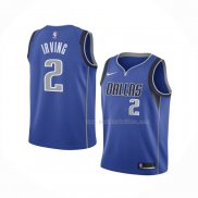 Maillot Enfant Dallas Mavericks Kyrie Irving NO 2 Icon 2022-23 Bleu