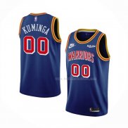 Maillot Golden State Warriors Jonathan Kuminga NO 00 75th Anniversary Bleu