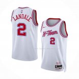 Maillot Houston Rockets Jock Landale NO 2 Ville 2023-24 Blanc