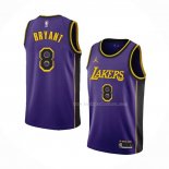 Maillot Los Angeles Lakers Kobe Bryant NO 8 Statement 2022-23 Volet