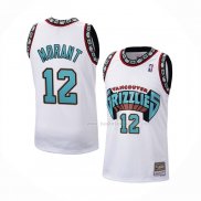 Maillot Memphis Grizzlies Ja Morant NO 12 Historic Retro Blanc