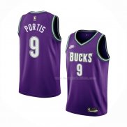 Maillot Milwaukee Bucks Bobby Portis NO 9 Classic 2022-23 Volet