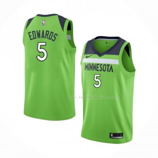 Maillot Minnesota Timberwolves Anthony Edwards NO 5 Statement Vert