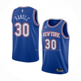 Maillot New York Knicks Julius Randle NO 30 Statement 2020-21 Bleu