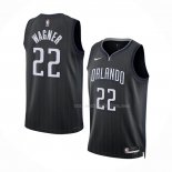 Maillot Orlando Magic Franz Wagner NO 22 Ville 2022-23 Noir