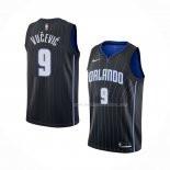 Maillot Orlando Magic Nikola Vucevic NO 9 Statement Noir