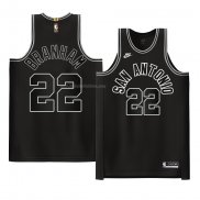 Maillot San Antonio Spurs Malaki Branham NO 22 Classic Authentique 2022-23 Noir