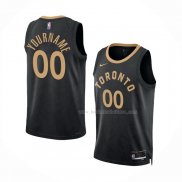 Maillot Toronto Raptors Personnalise Ville 2022-23 Noir