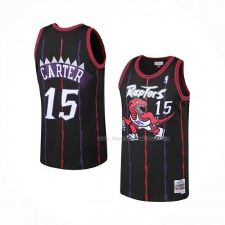 Maillot Toronto Raptors Vince Carter NO 15 Mitchell & Ness 1998-99 Noir