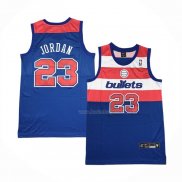 Maillot Washington Wizards Michael Jordan NO 23 Retro Bleu2