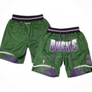 Short Milwaukee Bucks Just Don Vert