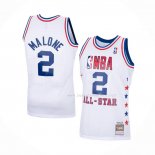 Maillot All Star 1985 Moses Malone NO 2 Blanc