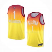 Maillot All Star 2023 New Orleans Pelicans Zion Williamson NO 1 Orange