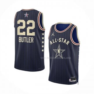 Maillot All Star 2024 Miami Heat Jimmy Butler NO 22 Bleu