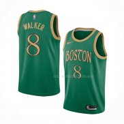 Maillot Boston Celtics Kemba Walker NO 8 Ville Vert