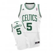 Maillot Boston Celtics Kevin Garnett NO 5 Blanc