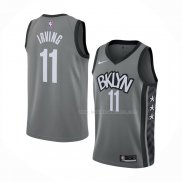 Maillot Brooklyn Nets Kyrie Irving NO 11 Statement 2019-20 Gris