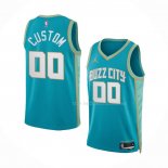 Maillot Charlotte Hornets Personnalise Ville 2023-24 Vert