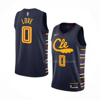 Maillot Cleveland Cavaliers Kevin Love NO 0 Ville Bleu