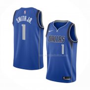 Maillot Dallas Mavericks Dennis Smith NO 1 Icon Bleu