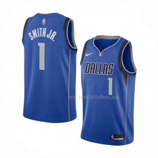 Maillot Dallas Mavericks Dennis Smith NO 1 Icon Bleu