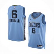 Maillot Memphis Grizzlies Kenneth Lofton JR. NO 6 Statement 2022-23 Bleu