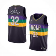 Maillot New Orleans Pelicans E.j. Liddell NO 32 Ville 2022-23 Volet