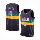 Maillot New Orleans Pelicans Herbert Jones NO 5 Ville 2022-23 Volet