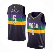 Maillot New Orleans Pelicans Herbert Jones NO 5 Ville 2022-23 Volet