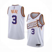 Maillot Phoenix Suns Bradley Beal NO 3 Association 2023-24 Blanc