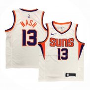 Maillot Phoenix Suns Steve Nash NO 13 Association Blanc