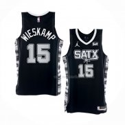 Maillot San Antonio Spurs Joe Wieskamp NO 15 Statement 2022-23 Noir