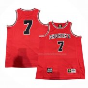 Maillot Shohoku Miyagi NO 7 Rouge