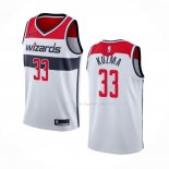 Maillot Washington Wizards Kyle Kuzma NO 33 Association 2020-21 Blanc