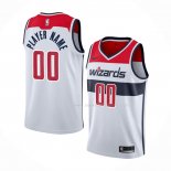 Maillot Washington Wizards Personnalise Association 2020-21 Blanc