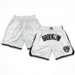 Short Brooklyn Nets Just Don Blanc2