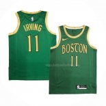 Maillot Boston Celtics Kyrie Irving NO 11 Ville Vert