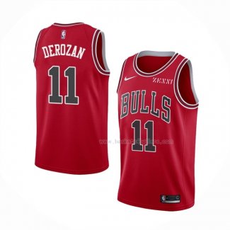 Maillot Chicago Bulls Demar Derozan NO 11 Icon 2021-22 Rouge