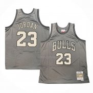 Maillot Chicago Bulls Michael Jordan NO 23 Mitchell & Ness 1997-98 Gris