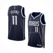 Maillot Dallas Mavericks Kyrie Irving NO 11 Statement 2022-23 Bleu