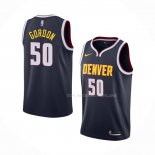 Maillot Denver Nuggets Aaron Gordon NO 50 Icon 2021 Bleu