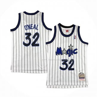 Maillot Enfant Orlando Magic Shaquille O'neal NO 32 Mitchell & Ness 1993-94 Blanc