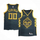 Maillot Golden State Warriors Jonathan Kuminga NO 00 Ville 2018-19 Bleu