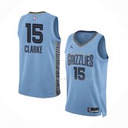 Maillot Memphis Grizzlies Brandon Clarke NO 15 Statement 2022-23 Bleu