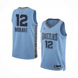 Maillot Memphis Grizzlies Ja Morant NO 12 Statement 2022-23 Bleu