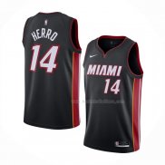 Maillot Miami Heat Tyler Herro NO 14 Icon 2020-21 Noir