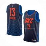 Maillot Oklahoma City Thunder Paul George NO 13 Statement Bleu