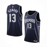 Maillot Orlando Magic Jett Howard NO 13 Ville 2023-24 Bleu